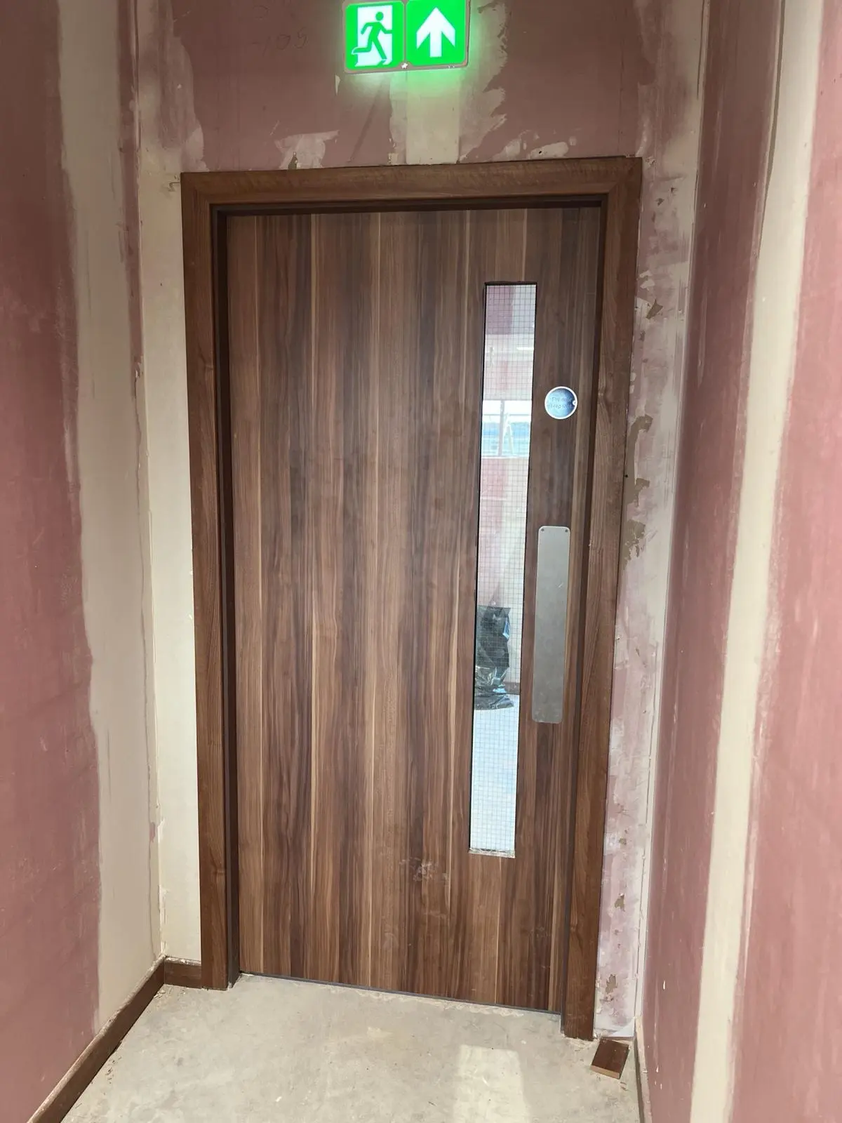 Fire exit door inspection